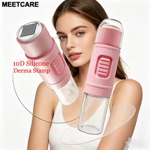 10D Silicone Derma Stamp 0.2mm Dermastamp Microneedle Derma Roller Dermaroller Beauty Skin Tool for 