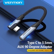 Vention ตัวแปลงหูฟัง type c to 3.5mm jack audio dac อะแดปเตอร์ AUX หัวแจ็ค USB C เป็น3 5มม. แจ็คดองเกิล Type C to usb adapter for ipad OPPO VIVO HuaWei XiaoMi Oneplus แจ็ค สายแปลง type c