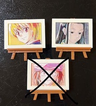 [賣/換]全職獵人 ani-art水彩迷你相框 亞克力擺件 酷拉皮卡 伊路米