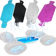 RC Car 04001 Aluminum Alloy Chassis For 1/10 HSP 94107 94170 94118 94111 RC Buggy Monster Bigfoot Tr