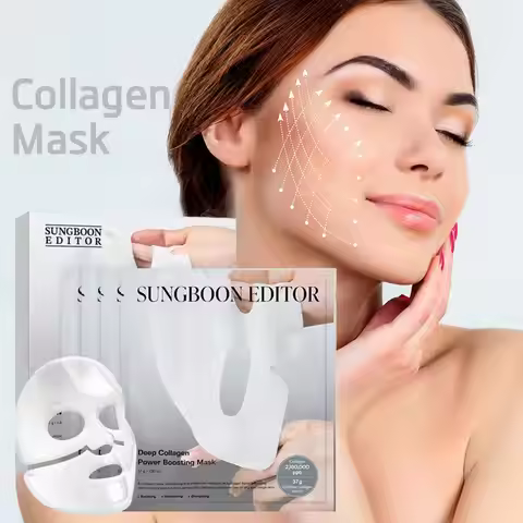 Sungboon Editor Deep Collagen Anti Wrinkle Lifting Mask Set Boosting Firming Nourishing Skincare Ori