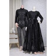 Couple Batik Set for Husband and Wife Sarimbit Clothes