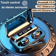 (FREE SHIPPING + Strong Bass )READY STOCK ORIGNAL TWS 5 Bluetooth Earphones Wireless Earbuds ear pod