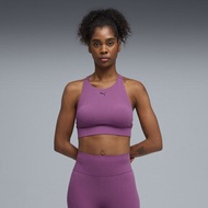 [Large/Plum Wine] SHAPELUXE High Neck Bra Women in Plum Wine, Size Large by PUMA