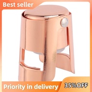 Champagne Bottle Stopper Rose Gold Stainless Steel Champagne Sealer Plug Super Powerful Vacuum Seal Reusable Wine Saver