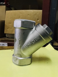 วายสแตนเนอร์ (Y-STRAINER) 800 PSI เกลียวใน สแตนเลส เกรด316 ขนาด 2หุน-2 นิ้ว