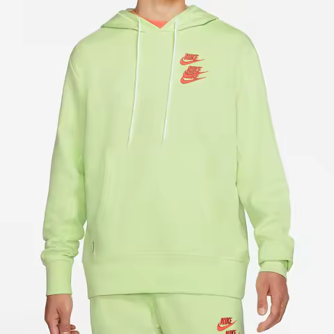 Nike genuine New Men's Letter Print Casual Sports Hoodie DA0932-383