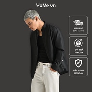 EasyCareTM Men's Belly-concealing Jacket Shirt with Youthful Collar and Less Wrinkle The No Style 22