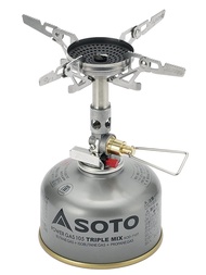 SOTO Windaster Stove with 4Flex - All-around Canister Stove For Windy Weather. Durable & Efficient D