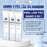 Lăn Mọc Tóc Mocha Hairborn Tinh Chất Mọc Tóc Công Nghệ Ion Nano 2 chiều Peel Ion Hairborn 60ml