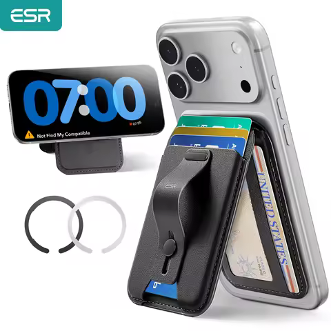 ESR for MagSafe Wallet 5 Card Holder for Phone Case RFID Blocking Magnetic Wallet for iPhone 17/16/1