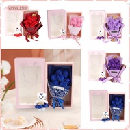 [szxmkj2lp] Soap Flower Surprises Bouquet Scented Soap Bouquet Artificial Soap Rose for Wedding Rest