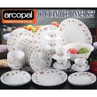 HOT🔥LANGKAWI  ORIGINAL ARCOPAL 38PCS ROUND DINNER
