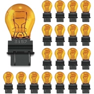 3157A(amber) Bulbs 20 Pack,12V 3047 3057 3157LL 3157K 3457 3757 4057 4157 Miniature Bulb Mini Bulb,B