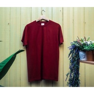 t-shirt kosong (maroon) 👕 t-shirt murah viral 👕