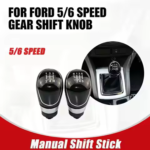 5/6 Speed Car Gear Shift Knob For Ford Focus MK2 FL 2008-2011 Galaxy MK3 2006 Fiesta MK7 2008-2013 B