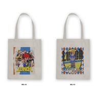 Canvas/Blacu Zipper Tote Bag - Billie Eilish | Hmhas