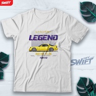 Midnight Racer Yellow Fd3S Rx7 RX-7 MAZDA Jdm LEGEND TSHIRT DISTRO CLOTHES