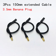 YSIDO 3.5/4.0/6.5mm Banana Connector Extension Wire 150mm 200mm for RC Drone Car 3650 3660 3670 4274