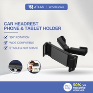 ATLAS Car Backseat Tablet Phone Holder 360 Adjustable Universal 4-12.9 Inch Phone Holder Headrest Ta
