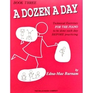 A DOZEN A DAY Book 3 by Edna-Mae Burnam