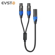 50cm XLR Splitter Cable 1 XLR Male To 2 XLR Female XLR Y Splitter Cable XLR Female To Dual XLR Male 