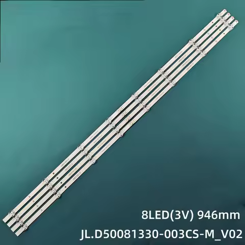 LED Backlight 8LED For 50A6G 50A6GX3 50A6GX 50R6E4 Toshiba 50C350KU HD500Y1U51-T0L2 SVH500AH2 SVH500