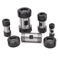 NEW ER11 ER16 ER20 ER25 ER32 Double head motor shaft Collet Chuck Motor Shaft Extension Rod Spindle 