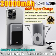 💎【SG Seller】ccc power bank  Magnetic  3C Powerbank Fast charging 20000mAh 66W Wireless Powerbank Fas