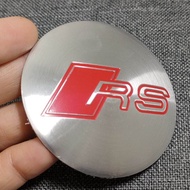 Miếng Dán Nắp Bánh Xe Audi A4L A6L A3 A5 Q3 Q5 Q7 Miếng Dán Trung Tâm Logo Xe Phụ Kiện Bánh Xe Ô Tô 