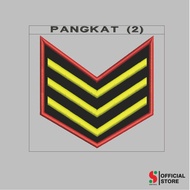 SPORT-279 COMPUTER EMBROIDERY PATCH LOGO/ EMBLEM RANK