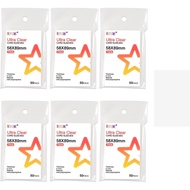 300 Keping Kad Foto Kpop Lengan Kad Lengan PVC dan Bebas Asid untuk Kad Dagangan Kad Foto Kpop Stand