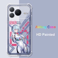 For Honor Power 2 Crystal Case Power2 HD Painted AirBag Protect Matte Back Shell For Honor Play 10A 