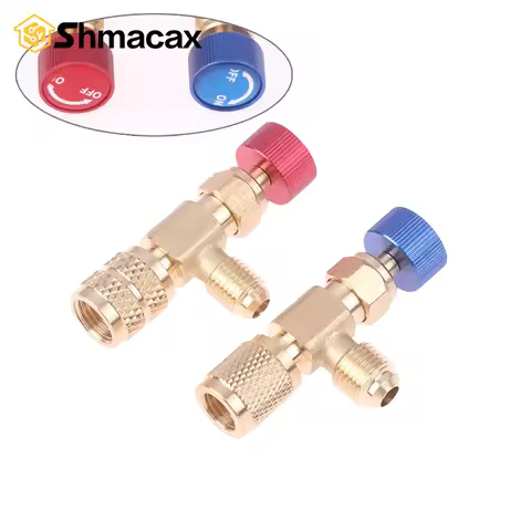 R22 Detection Tool DIY Accessories Air Conditioner Plus Safety Liquid Valve R410 R22 Refrigerant Vac