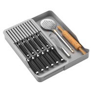Kitchen Knife Holder Knife Storage Box Knife Separation Organizer Knife Holder Tableware Drawer Stor