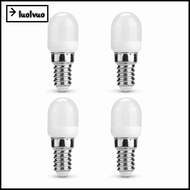 LUOLVUO 4 Pack LED Bulb, E14 T8 LED Light Bulb, Small 220-240V 2W 140LM Light Bulb Refrigerator