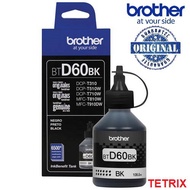 Brother BTD60BK Original Refill Ink Cartridge Black BT-D60BK BT60BK BT-60BK