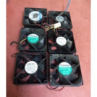 Fan dc Brushless 24v 0.1A Brand Mix Size 8x8cm