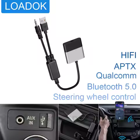 Car Bluetooth 5.0 A2DP APTX Music HiFi Receiver Module for Porsche Fit BMW Mini X3 X5 X6 E60 E65 E90