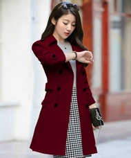 Áo Khoác Kaki Cổ Vest Phối Hai Hàng Nút Cao Cấp - Glady G91 - Áo Khoác Kaki Dáng Ngắn Phong Cách Tha