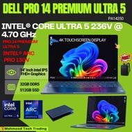 Dell Pro 14 Premium PA14250 Laptop | Intel Core Ultra 5 236V AI PC | Lightweight Portable Notebook |
