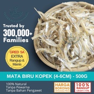 Ikan Bilis Mata Biru Kopek Gred 5A Saiz M (250g/500g)