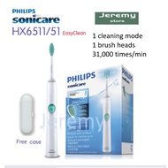 Philips Sonicare EasyClean HX6511/51 Sonic Electric Toothbrush Rechargeable