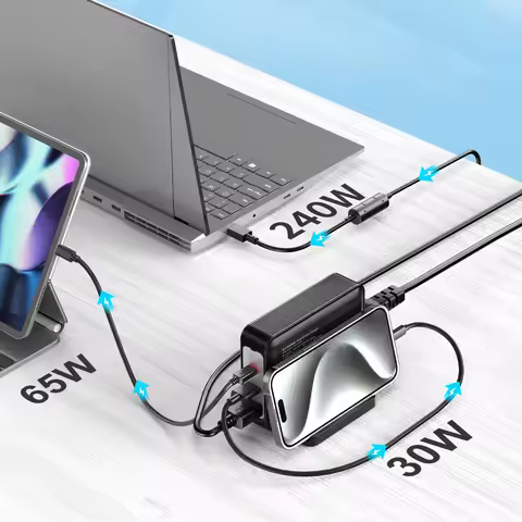 20V 12A 240W Rectangle Conn GaN Charger for Asus ROG Zephyrus G16 GU605 GU605MI GU605MU GU605MV Lapt