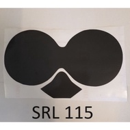 Yamaha LAGENDA115 SRL115 lagenda 115 ZR Meter Sticker Meter Protector Tinted Smoke