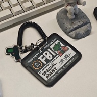 FBI card holder bus card subway card cover exhibition access card case student campus card holder wi