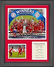 HOFSM.COM Hall of Fame Sports Memorabilia Framed FC Bayern Munich 2020 UEFA Champions League Winner 
