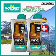 Motorex XPERIENCE FS-X Car Engine Oil Size 1 Liter (5W/40 10W/60)