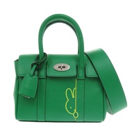 กระเป๋าถือ Mulberry Bayswater Mini รุ่นพิเศษ Miffy สีเขียว หนังแท้ 2 ทาง สภาพเหมือนใหม่ รหัส 0794 [ม
