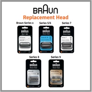 Braun Series x / Series 5/6 /Series 7 /  Series 8 / Series 9 / Electric Shaver Replacement Head Razo
